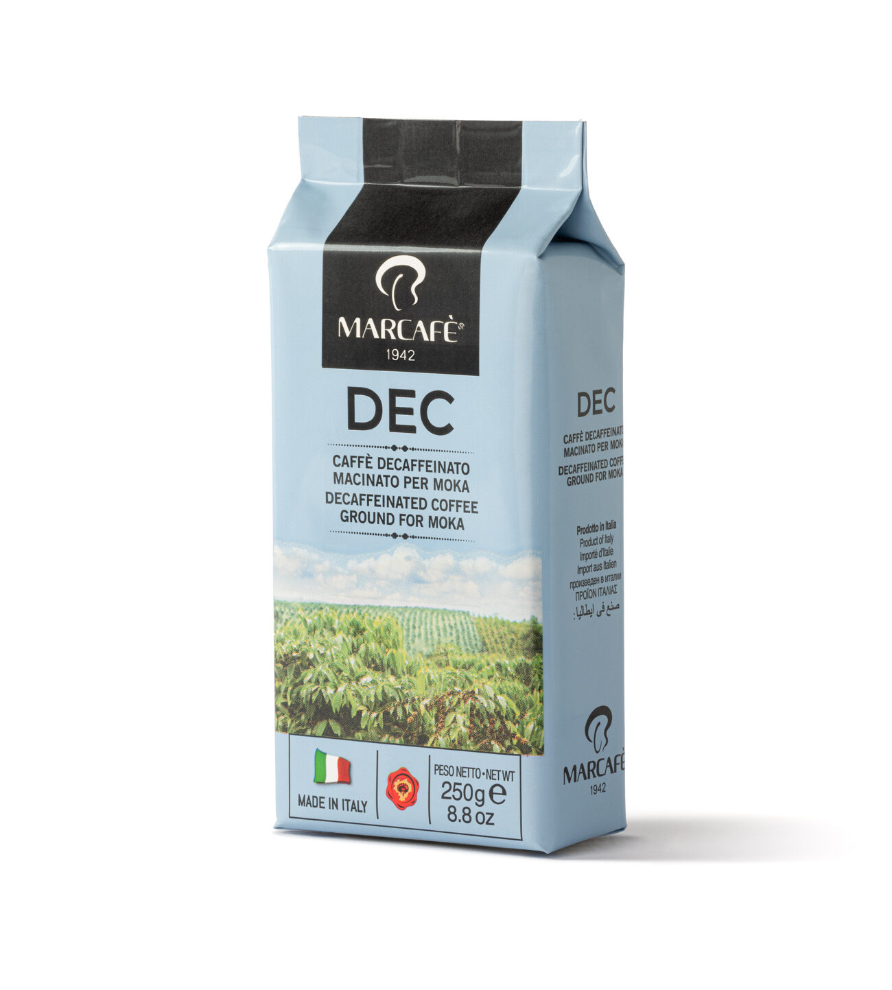 DEC sottovuoto 250g decaffeinato