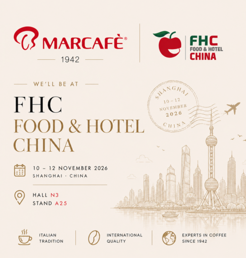 Marcafè a FHC Food & Hotel China 2026, Shanghai